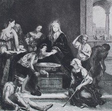 Murillo heilige Elisabeth von