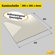 Kaminglas Ofenglas feuerfestes