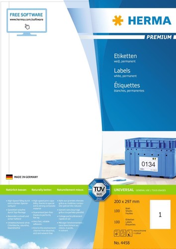 Etiketten premium weiß - etiketten,