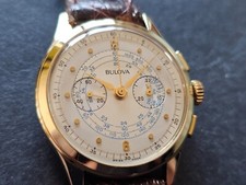 Bulova Chronograph, 18K 750