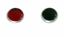 Grün Rot Glas Kontrollleuchte