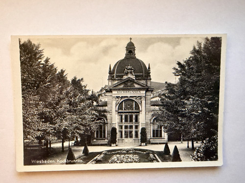 Wiesbaden kochbrunnen - wiesbaden,