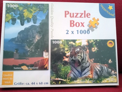 Puzzle box 2x1000 teile - 2x1000, ~