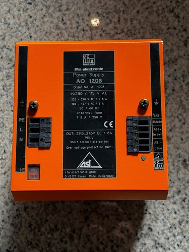 Ifm power supply ac1208 - ifm,