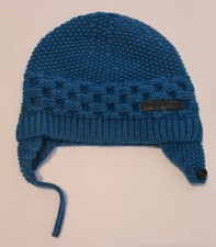 BURBERRY BABY KLEINKIND JUNGEN WOLLE KASCHMIR MISCHUNG STRICK WINTER OHRENKLAPPE TRAPPER MÜTZE