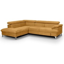 Ecksofa - senfgelb -