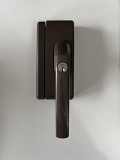 ABUS Fernstergriff Fenstersicherung FO400N, Braun, Gleichschließend AL0089