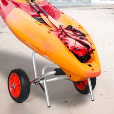 HOMCOM Alu Kanuwagen