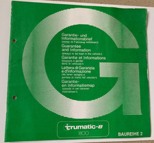 Garantie u. Informationsbrief