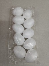 Styropor Eier 10 Stück 5x3