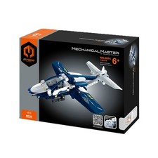 Spielzeug-Polizeiflugzeug Baukasten 118-tlg - Kreatives Bauen für Kinder