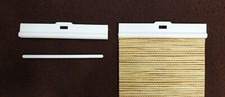 Lamellenhalter  zum Kürzen Lamellenvorhang Jalousie Rollo weiß 89 und 127 mm neu