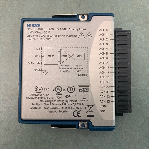 National instruments 9205 - instruments, ni