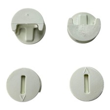 4x Exzentermutter, Cam-Lock