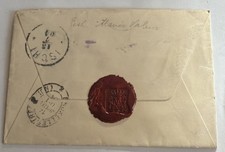 1904 Belgien - Kaiser Franz Joseph - Umschlag Erzherzog Marie Valerie -wappen