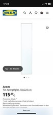 Aheim Ikea PAX Spiegeltür für Kleiderschrank  Breite 50 cm, Höhe 2,29 neu OVP 