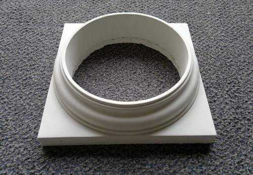 Basis kapitell dorisch gips - kapitell, dorisch,