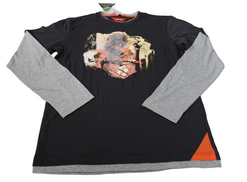 Herren shirt langarmshirt - herren,