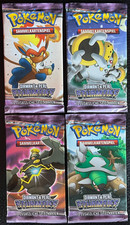 4x Pokemon Karten Booster