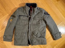 Napapijri, Jungen Jacke , Farbe Khaki, 6 Jahre, Gr. 116, viele Taschen, BW