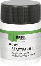 Kreul Acryl Mattfarbe weiß 50