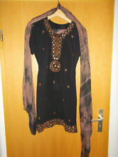 Indische Kleidung Panjabi Salwar Kameez Bollywood Sari Abendkleid Gr. 170/176, S