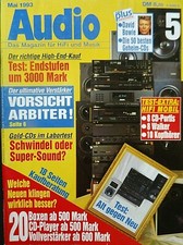 AUDIO 5/93,  DYNAUDIO ARBITER
