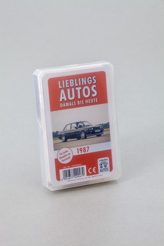 Auto quartett 1987 - auto, baujahr