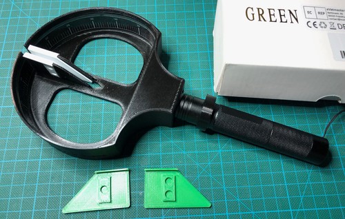 Laser goniometer - laser-goniometer, (3d-druck)
