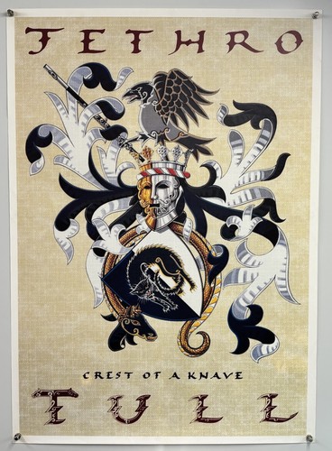 Jethro tull poster original - poster,