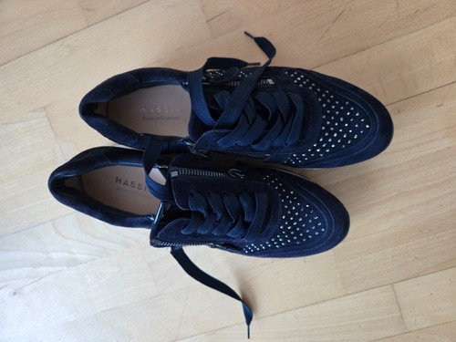Neu dunkelblaue damen sneaker - neu:,