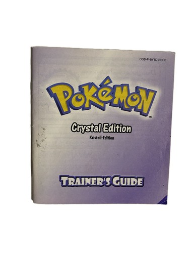 Pokemon kristall crystal - kristall,