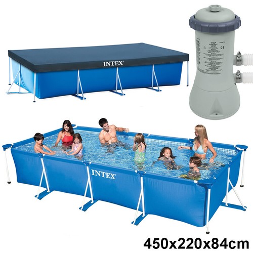 Intex schwimmbecken komplett - intex,