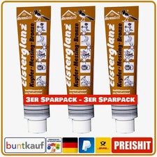 3x Elsterglanz Kupfer Messing