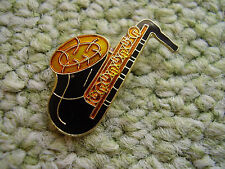 Pin Saxophon Tenorsaxophon Alt-Saxophon schwarz Musik Music 