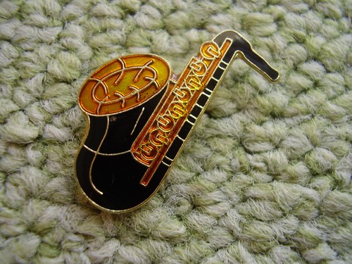 Pin saxophon tenorsaxophon - saxophon,