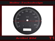 Tachoscheibe für Harley