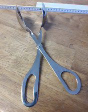 Salatzange-Servier-Vorlegezange 29cm aus Metall, gebraucht
