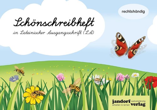 Schönschreibheft - , in