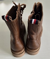 orginal Tommy Hilfiger  echt Leder Stiefeletten,Gr.38,Farbe cognac/braun