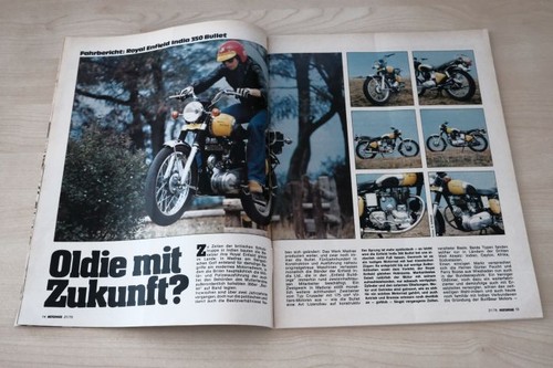 Motorrad 1976 royal enfield - motorrad, 21/1976