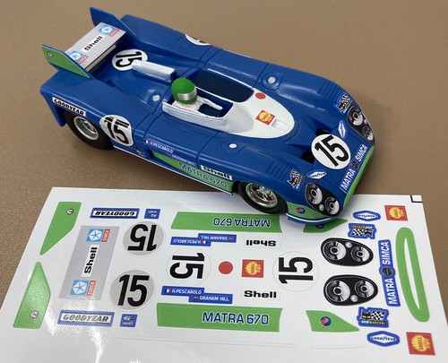 Aufkleber für matra 670 15 - matra,