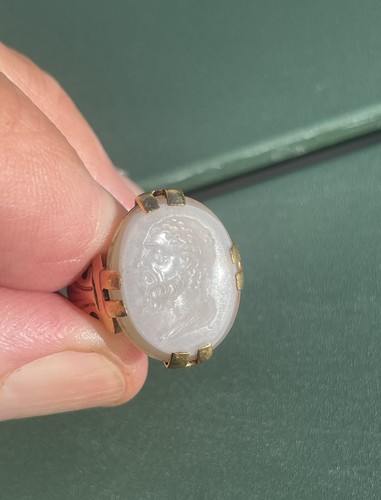 Intaglio massiver gold - intaglio,