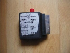 Audio/ Video AV-Adapter Scart Stecker auf DIN Buchse 6-polig IN/OUT Umschaltbar