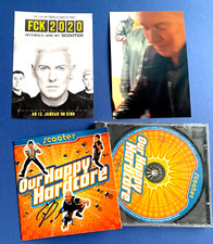 H.P. BAXXTER SCOOTER In-person signed signiertes CD-booklet + Foto Autogramm