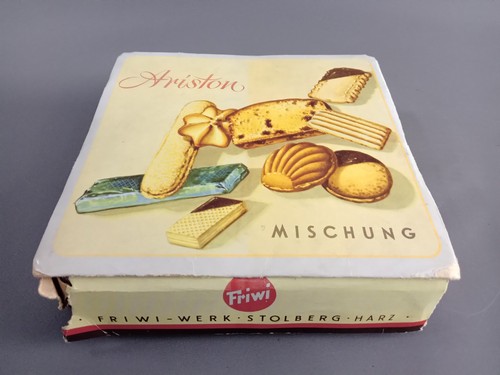 Alte schachtel ariston - alte, "ariston