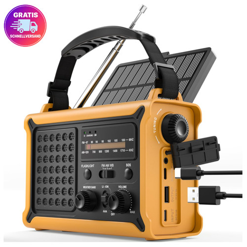 Rocam kurbelradio 12000mah - rocam,