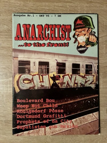 Anarchist original graffiti - anarchist,