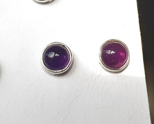 SCHMUCK-STCK Ohrringe Amethyst