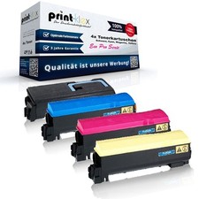 4x Tonerkartuschen für Kyocera FS C 5100 DN Black Cyan Magenta Yellow